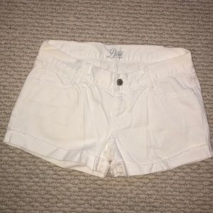 Old Navy White Denim Shorts